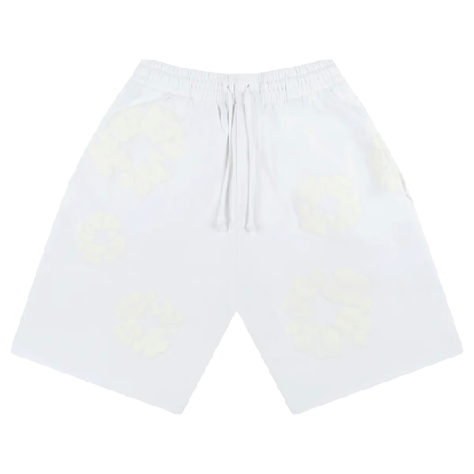 Denim Tears Men's Mono Cotton Wreath Shorts White by Denim Tears in Clothing. Available at KershKicks for £210.00. A must-have for fans of Denim Tears looking to elevate their style with this Shorts.