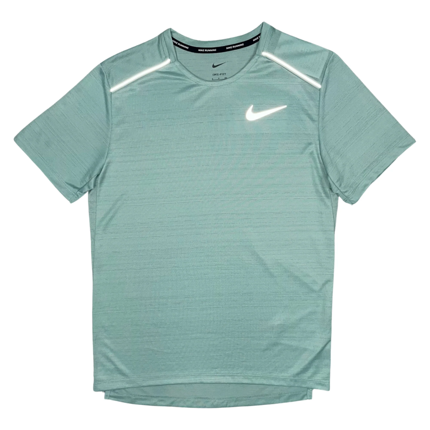 Nike Miler Men's Dri-FIT UV Short-Sleeve Running Top Green