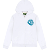 Denim Tears University Zip Hoodie White