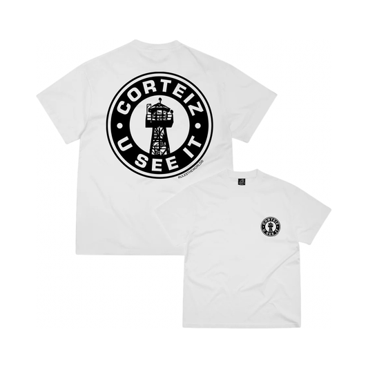 Corteiz U See It Tee White by Corteiz in Uncategorized. Available at KershKicks for £75.00. A must-have for fans of Corteiz looking to elevate their style with this T-Shirt.