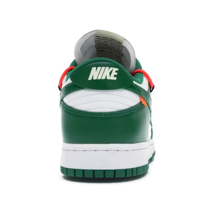 Nike Dunk Low Off-White Pine Green by Nike in Shoes. Available at KershKicks for £1200.00. A must-have for fans of Nike looking to elevate their style with this Shoes.