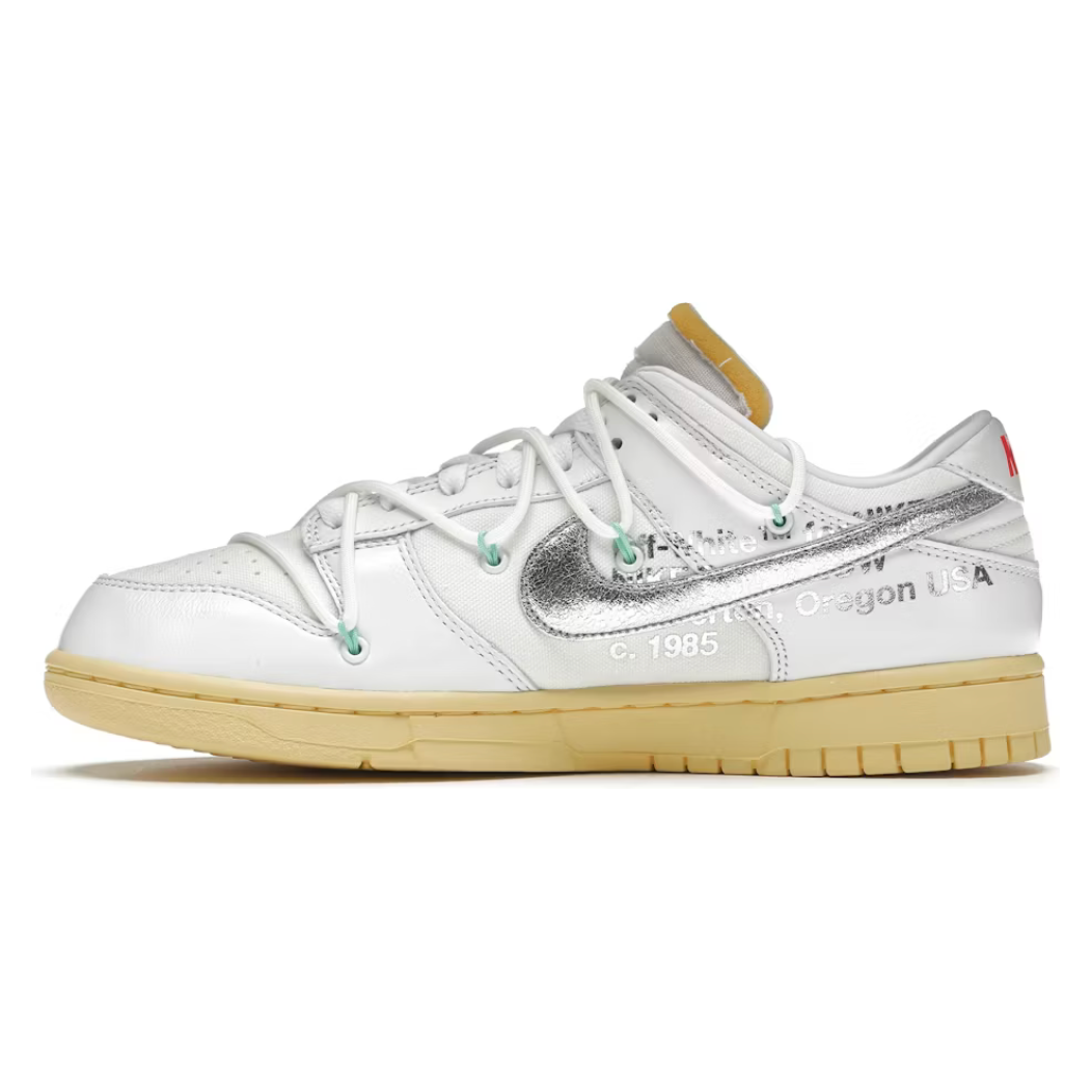 Nike Dunk Low Off-White Lot 1 by Nike in Shoes. Available at KershKicks for £1050.00. A must-have for fans of Nike looking to elevate their style with this Shoes.