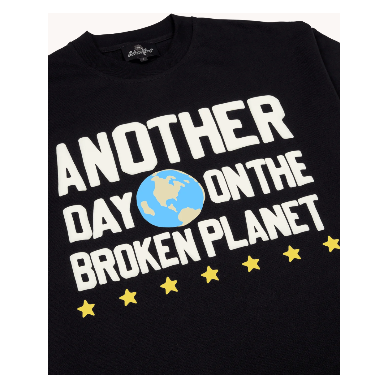 Broken Planet Another Day T-shirt Midnight Black by Broken Planet Market in Uncategorized. Available at KershKicks for £70.00. A must-have for fans of Broken Planet Market looking to elevate their style with this T-Shirt.