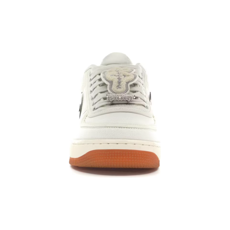 Nike Air Force 1 Low Travis Scott Sail by Nike in Shoes. Available at KershKicks for £1350.00. A must-have for fans of Nike looking to elevate their style with this Shoes.