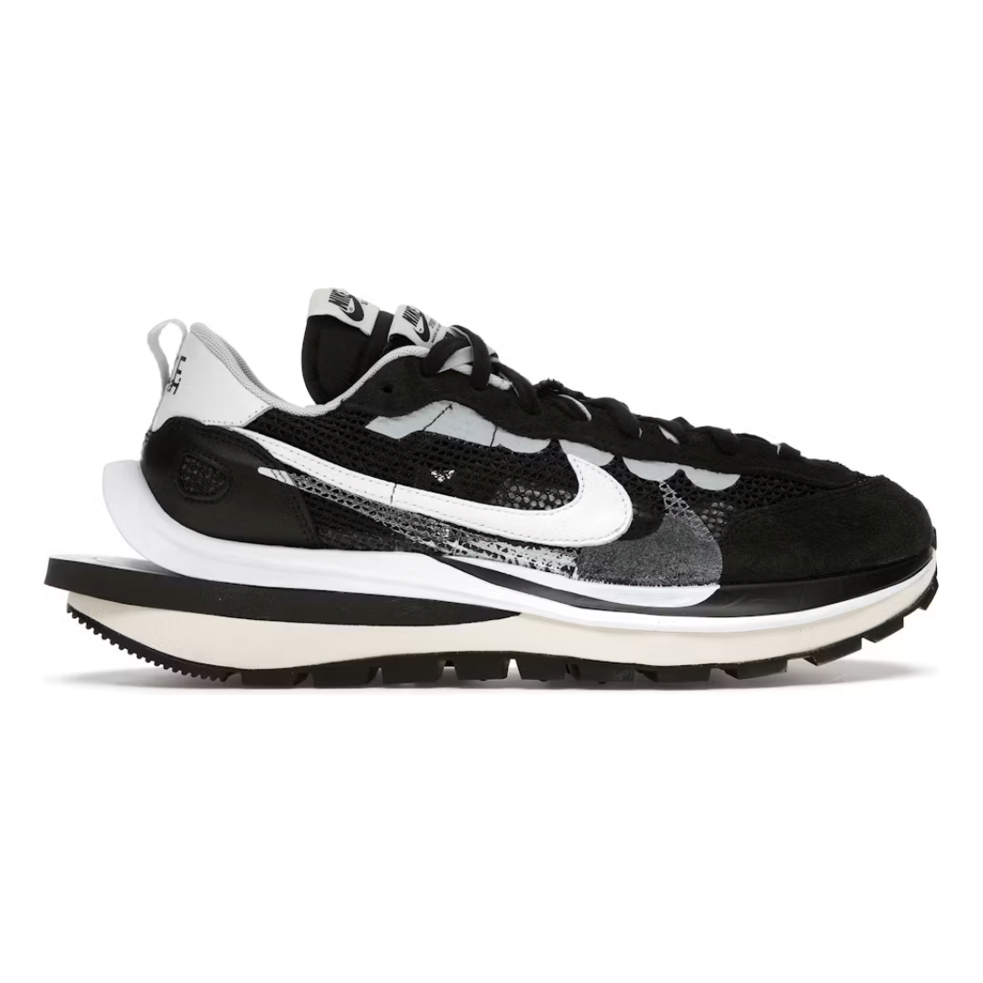 Nike Vaporwaffle sacai Black White by Nike in Shoes. Available at KershKicks for £950.00. A must-have for fans of Nike looking to elevate their style with this Shoes.