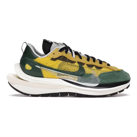 Nike Vaporwaffle sacai Tour Yellow Stadium Green by Nike in Shoes. Available at KershKicks for £475.00. A must-have for fans of Nike looking to elevate their style with this Shoes.