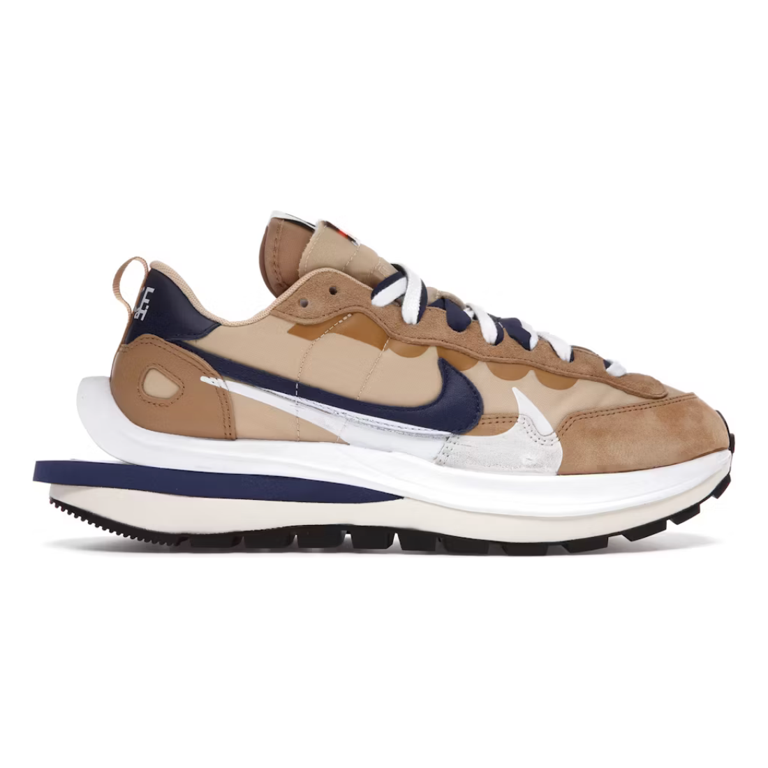 Nike Vaporwaffle sacai Sesame Blue Void by Nike in Shoes. Available at KershKicks for £600.00. A must-have for fans of Nike looking to elevate their style with this Shoes.