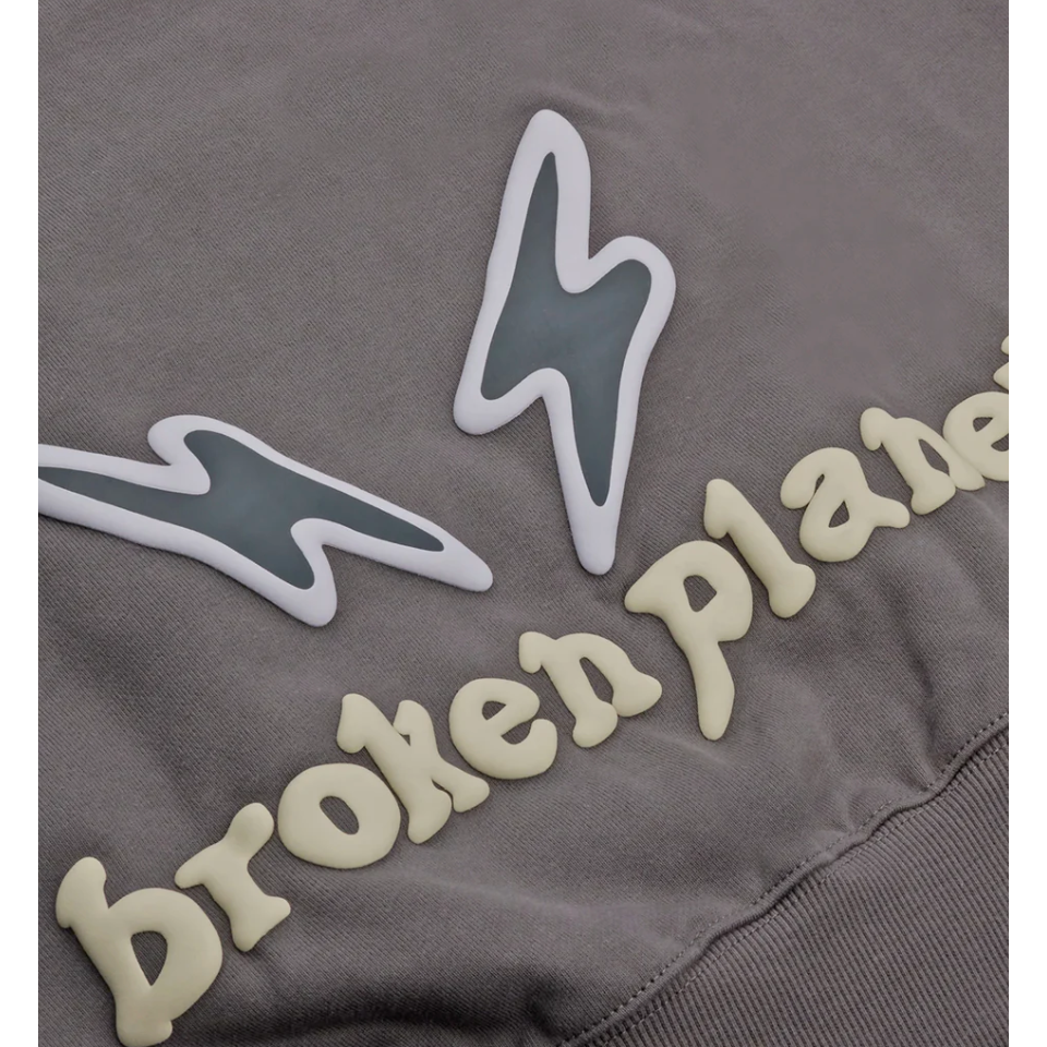 Broken Planet Market Find Your Balance Hoodie Ash Grey