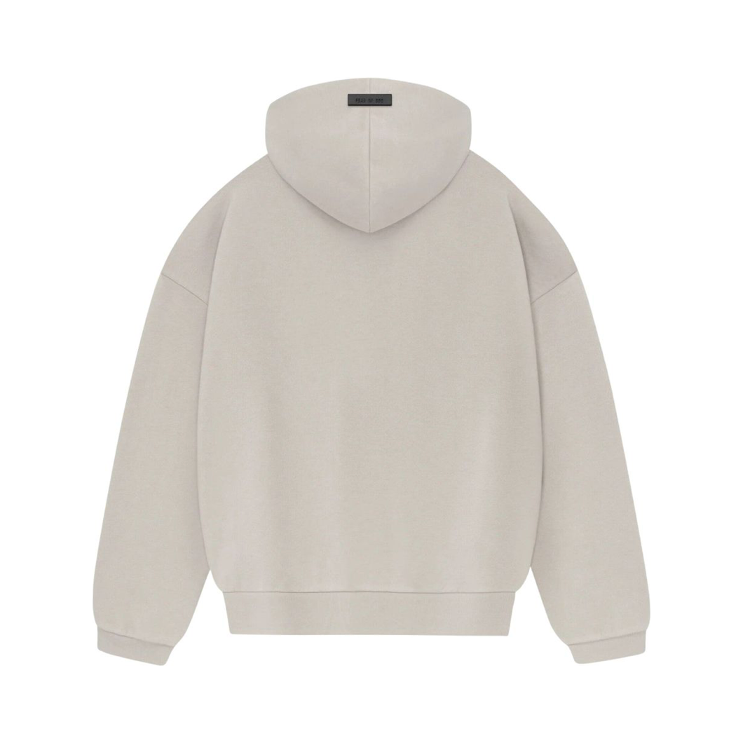 Fear of God Essentials Hoodie Silver Cloud