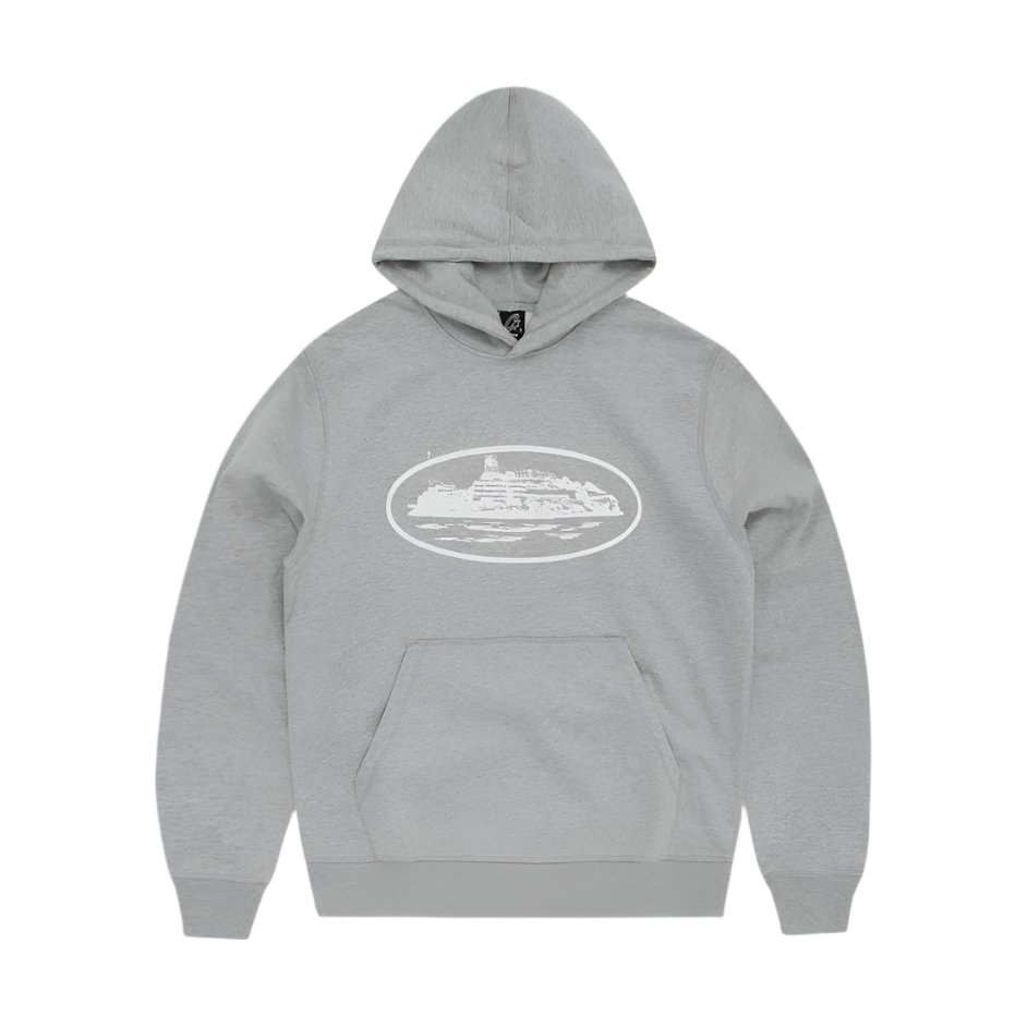 Corteiz OG Alcatraz Hoodie Grey (2024)