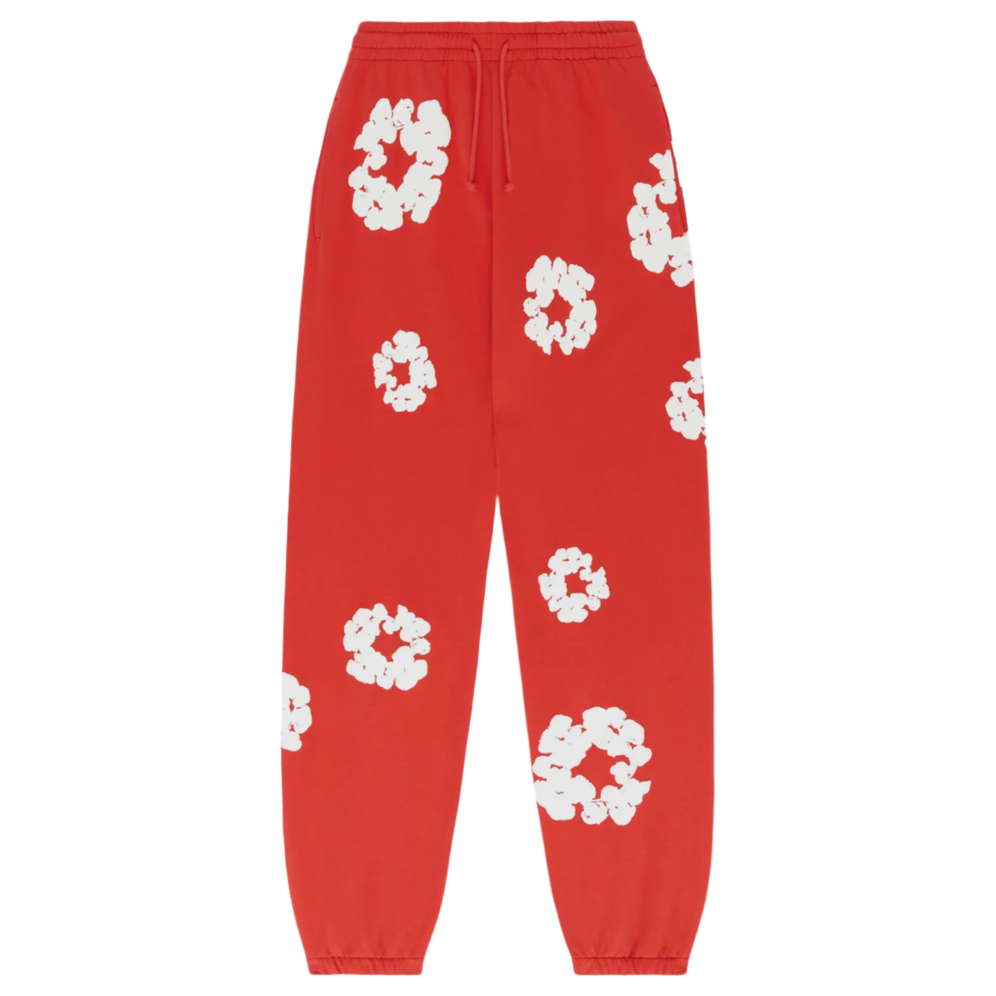 Denim Tears The Cotton Wreath Red Full Tracksuit