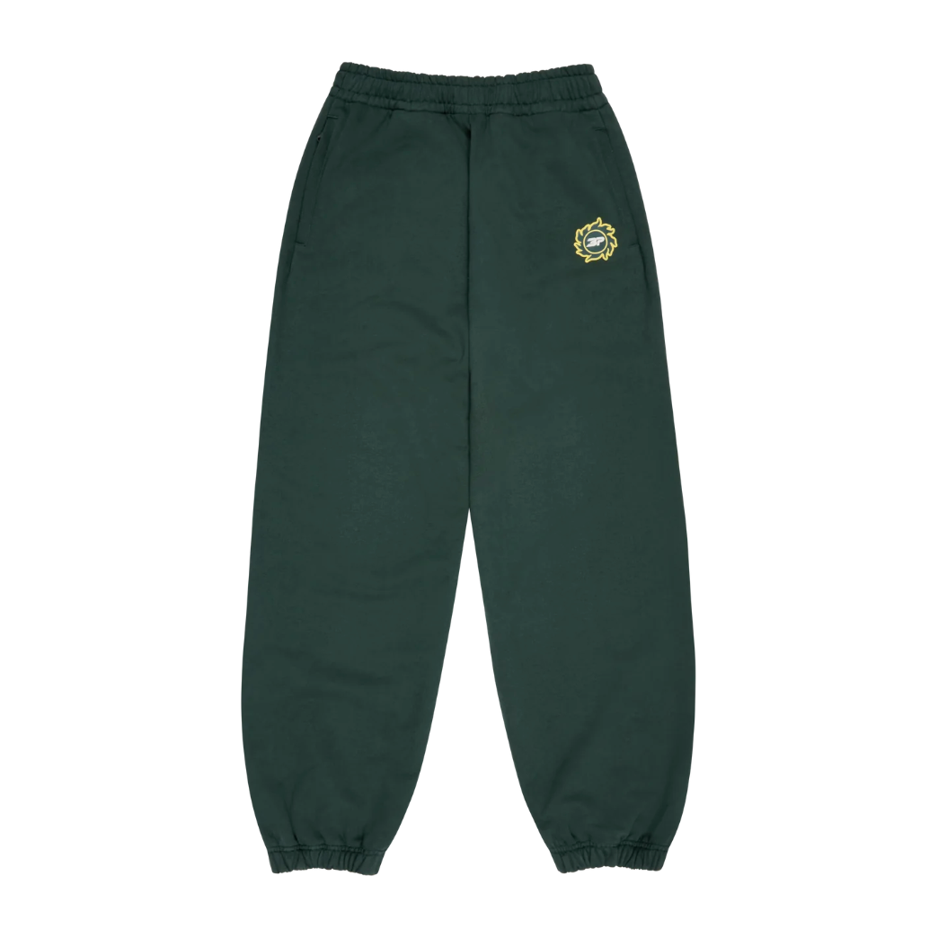 Broken Planet Market Cuffed Sweatpants Emerald Green