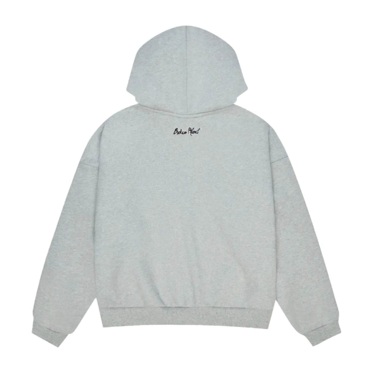 Broken Planet Market Sun Zip Up Grey