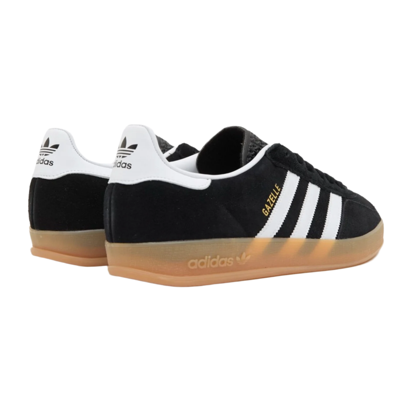 adidas Gazelle Black White Gum