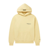 Fear of God Essentials Mr. Porter Exclusive Logo-Print Cotton-Blend Jersey Hoodie Garden Glove/Cream