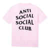 Anti Social Social Club Mind Games Tee - Pink