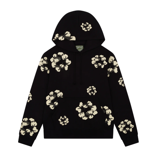 Denim Tears x CPFM Cactus Tears Wreath Hoodie Black