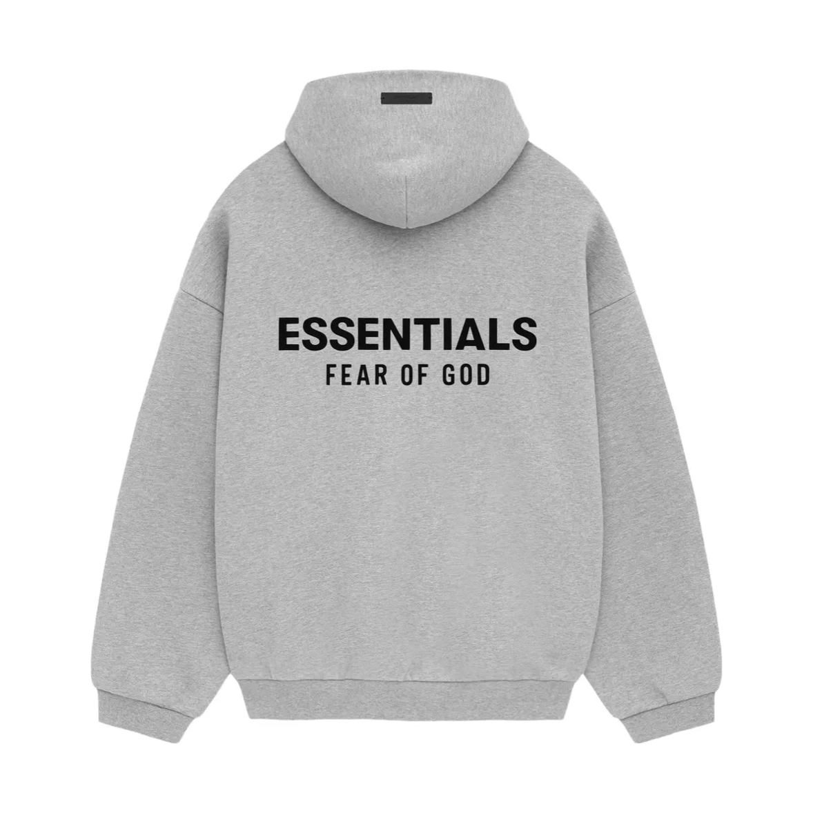 Fear of God Essentials Fleece Hoodie (FW24)  Light Heather Gray