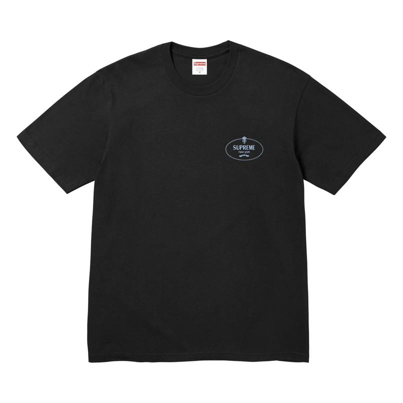 Supreme Crest Tee (FW24) Black