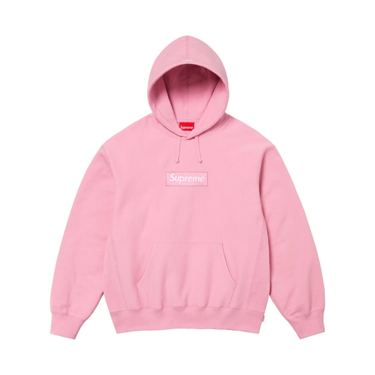 Supreme Box Logo Hooded Sweatshirt Sweatshirt (FW24) Pink