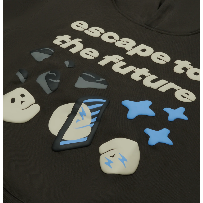 Broken Planet Escape To The Future Hoodie Black