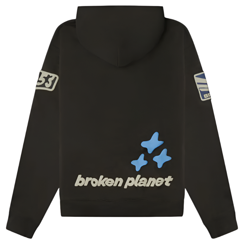 Broken Planet Escape To The Future Hoodie Black