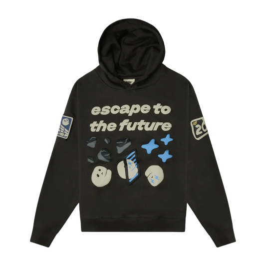 Broken Planet Escape To The Future Hoodie Black