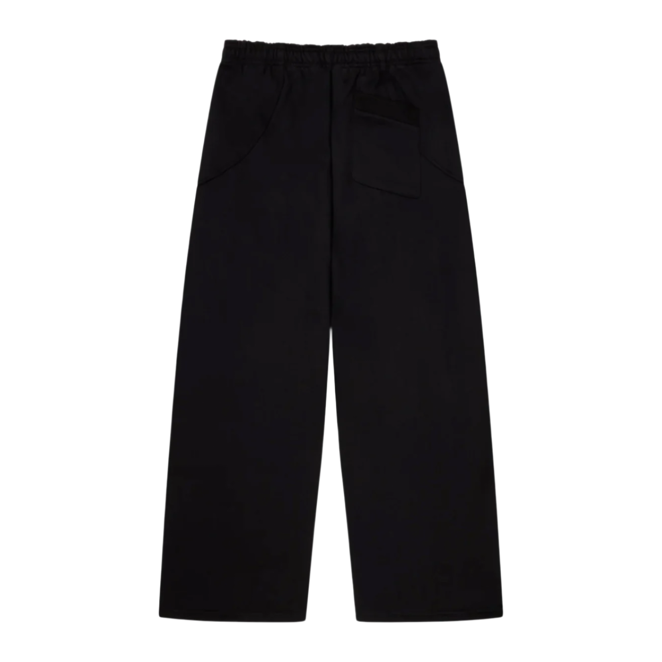 Cosmic Speed Wide-Leg Sweatpants Midnight Black