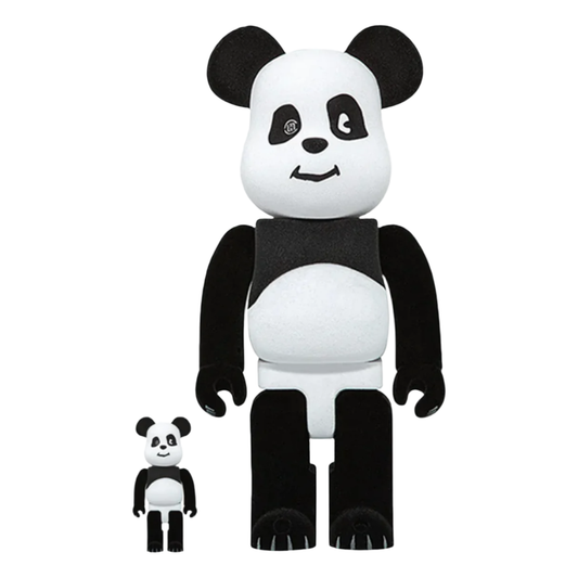 Bearbrick x CLOT Panda 100% & 400% Set