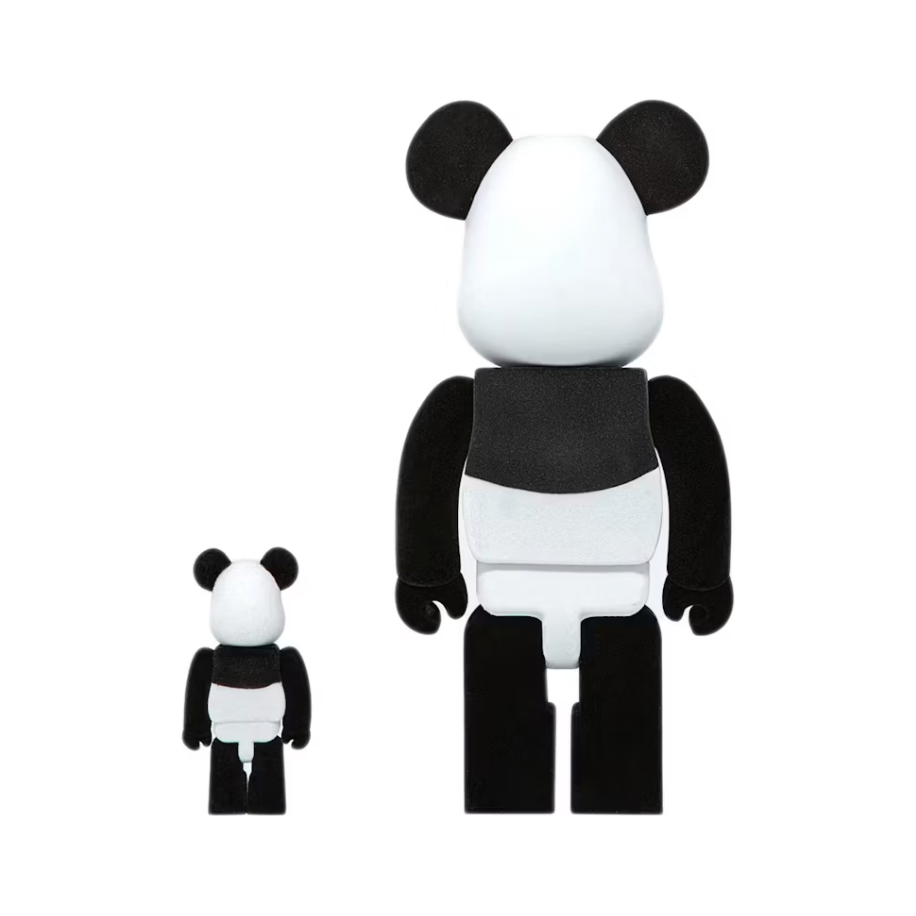 Bearbrick x CLOT Panda 100% & 400% Set