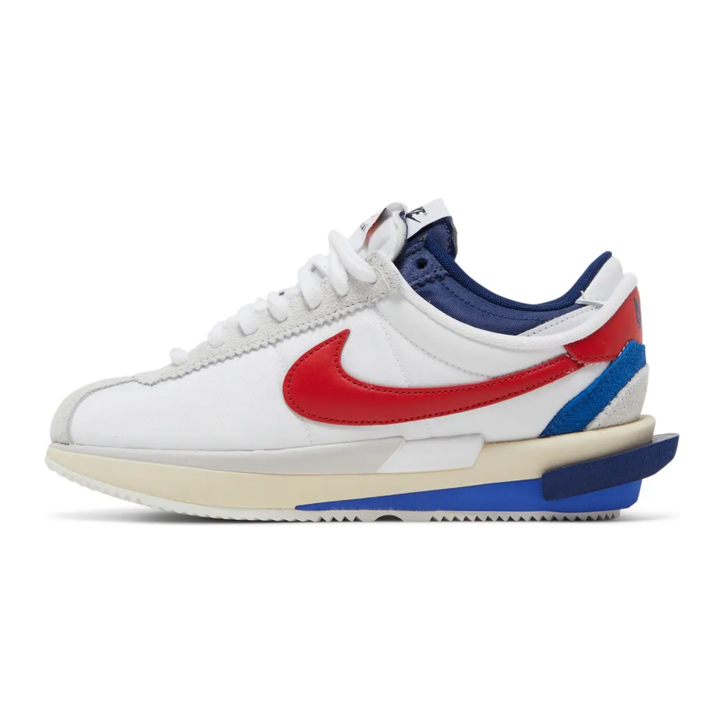 Nike Zoom Cortez SP sacai White University Red Blue