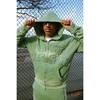 Your Last Lesson Appliqué Hoodie Green