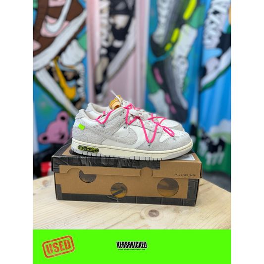 Nike Dunk Low Off White Lot 17 UK 8 by Nike in Shoes. Available at KershKicks for £220.00. A must-have for fans of Nike looking to elevate their style with this Kershkicked.