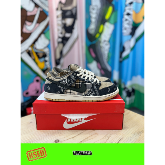 Nike SB Dunk Low Travis Scott UK 10 by Nike in Shoes. Available at KershKicks for £775.00. A must-have for fans of Nike looking to elevate their style with this Kershkicked.