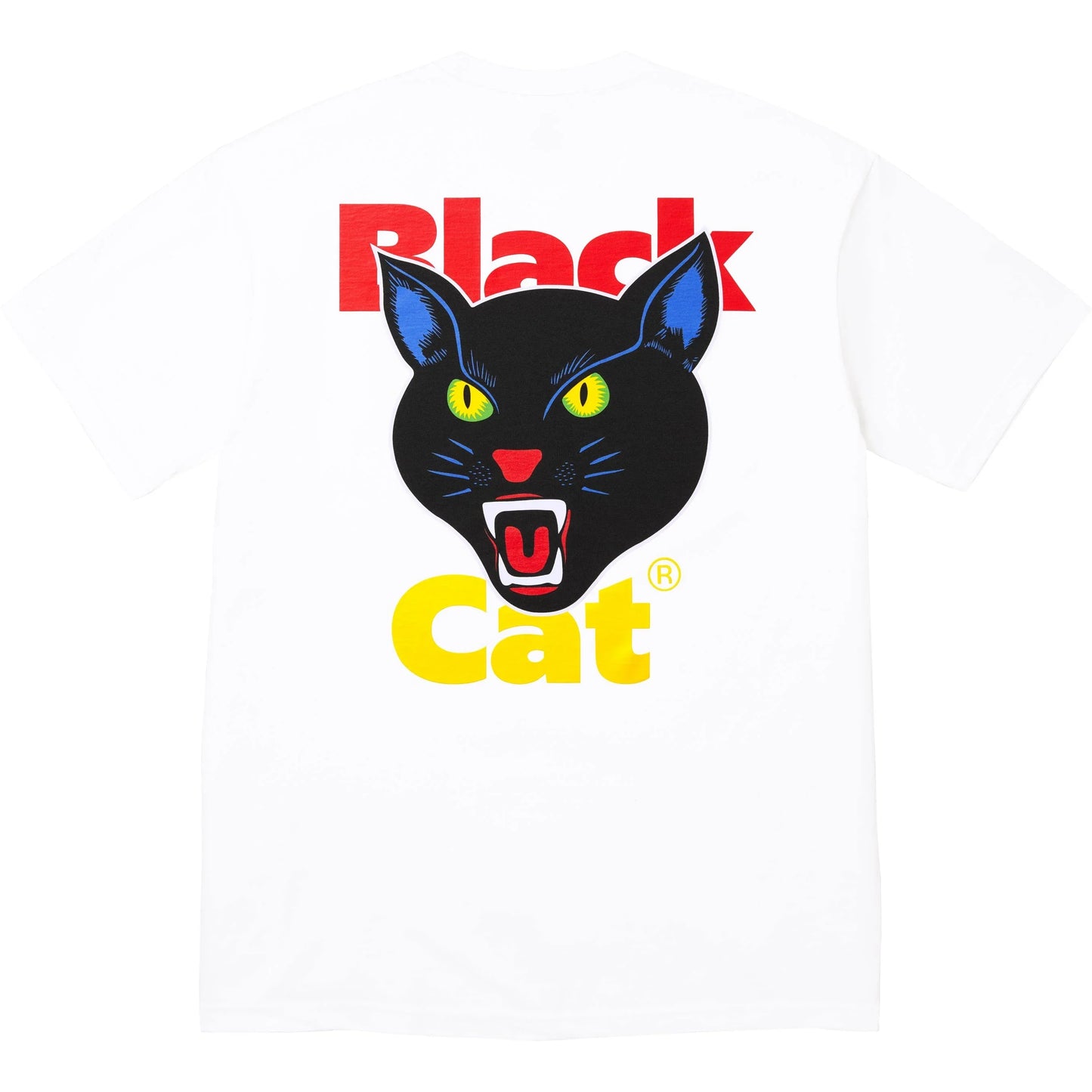 Supreme Black Cat Tee White