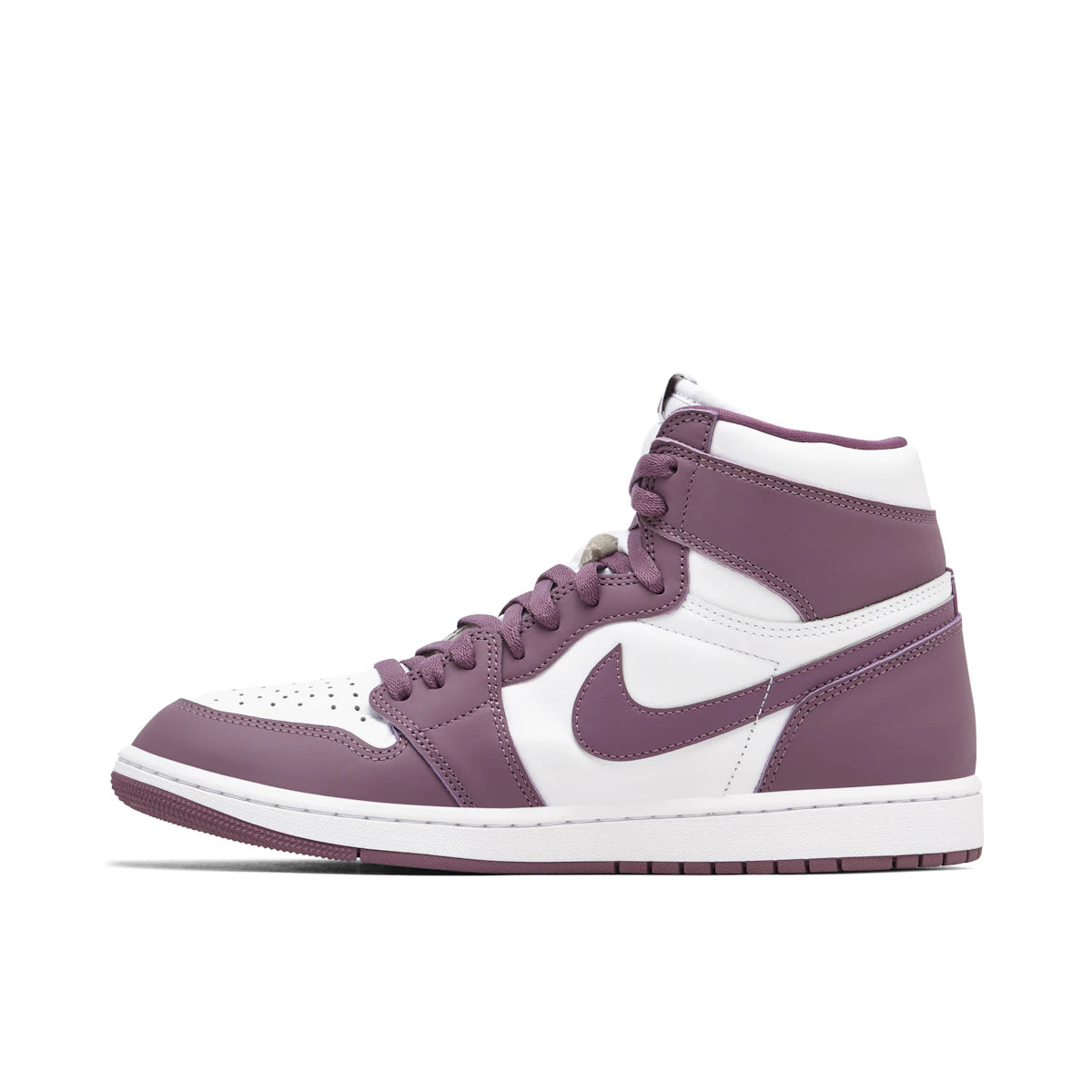 Jordan 1 Retro High OG Mauve by Jordan's in Shoes. Available at KershKicks for £215.00. A must-have for fans of Jordan's looking to elevate their style with this Shoes.