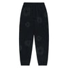 Denim Tears Cotton Wreath Sweatpants Black Monochrome