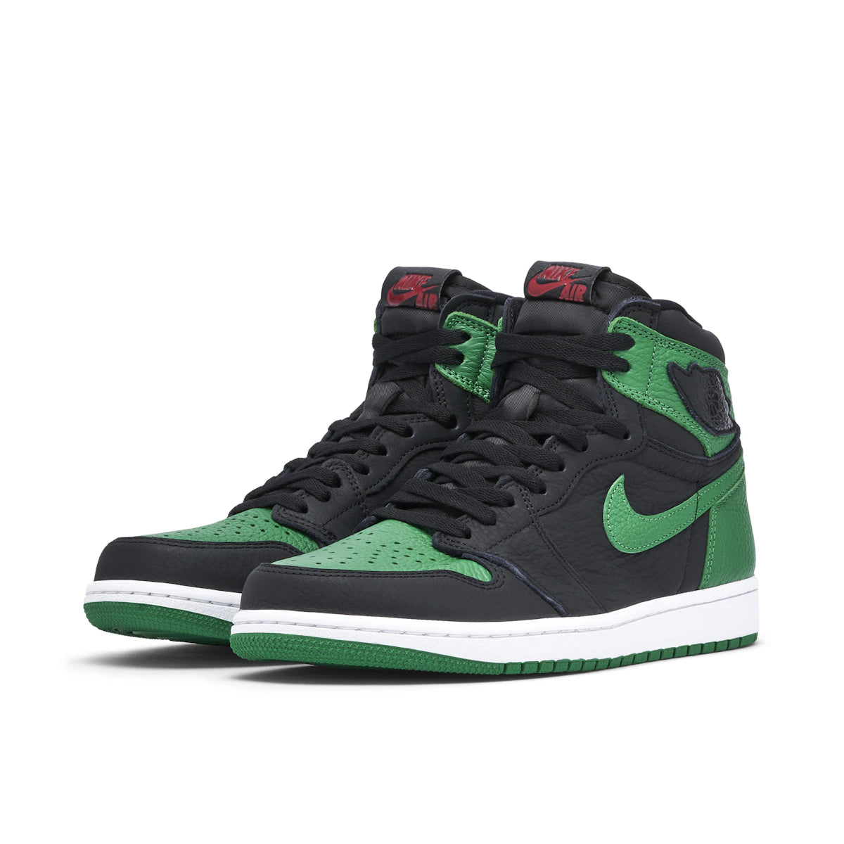 Jordan 1 Retro High Pine Green Black by Jordan's in Shoes. Available at KershKicks for £200.00. A must-have for fans of Jordan's looking to elevate their style with this Shoes.