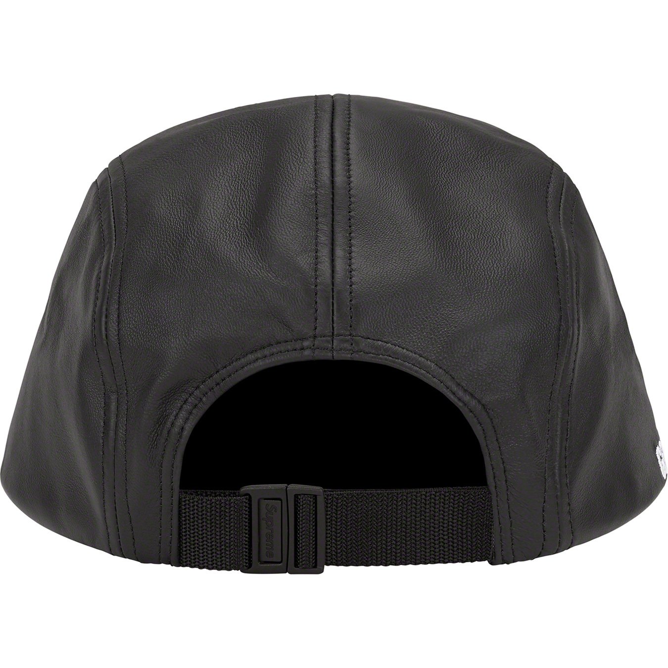 Supreme GORE-TEX Leather Camp Cap Black (SS22) by Supreme in Hats. Available at KershKicks for £95.00. A must-have for fans of Supreme looking to elevate their style with this Hats.