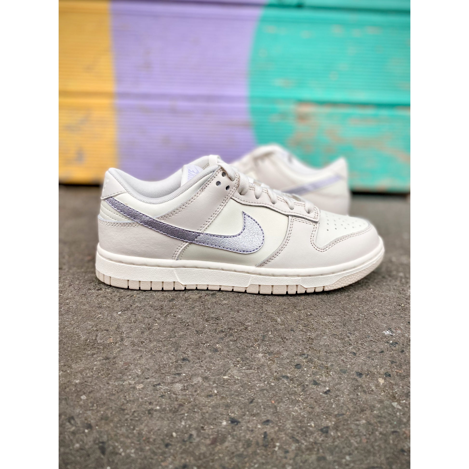 Nike Dunk Low ESS Sail Oxygen Purple (Women's) by Nike in Shoes. Available at KershKicks for £155.00. A must-have for fans of Nike looking to elevate their style with this Shoes.