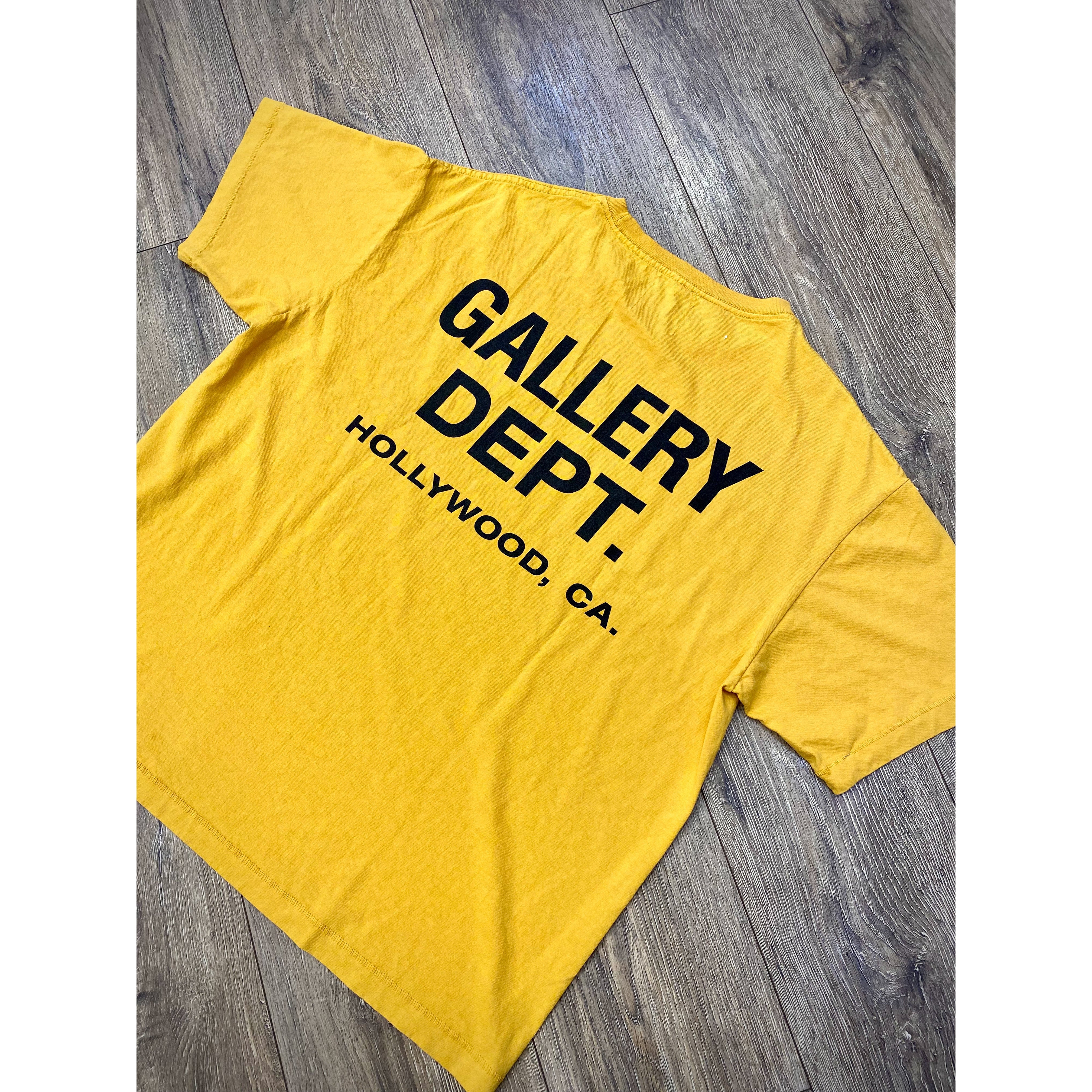 Gallery Dept. Palm Springs T-Shirt Yellow