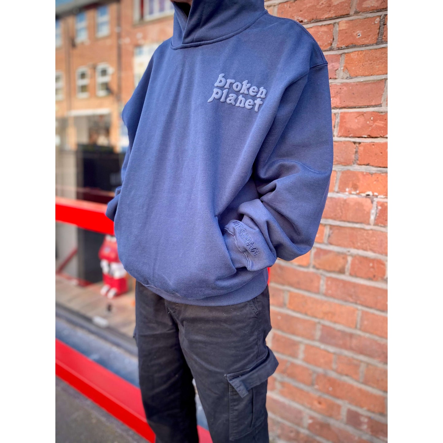Broken Planet Market Basics Hoodie Outerspace Blue by Broken Planet Market from £140.00