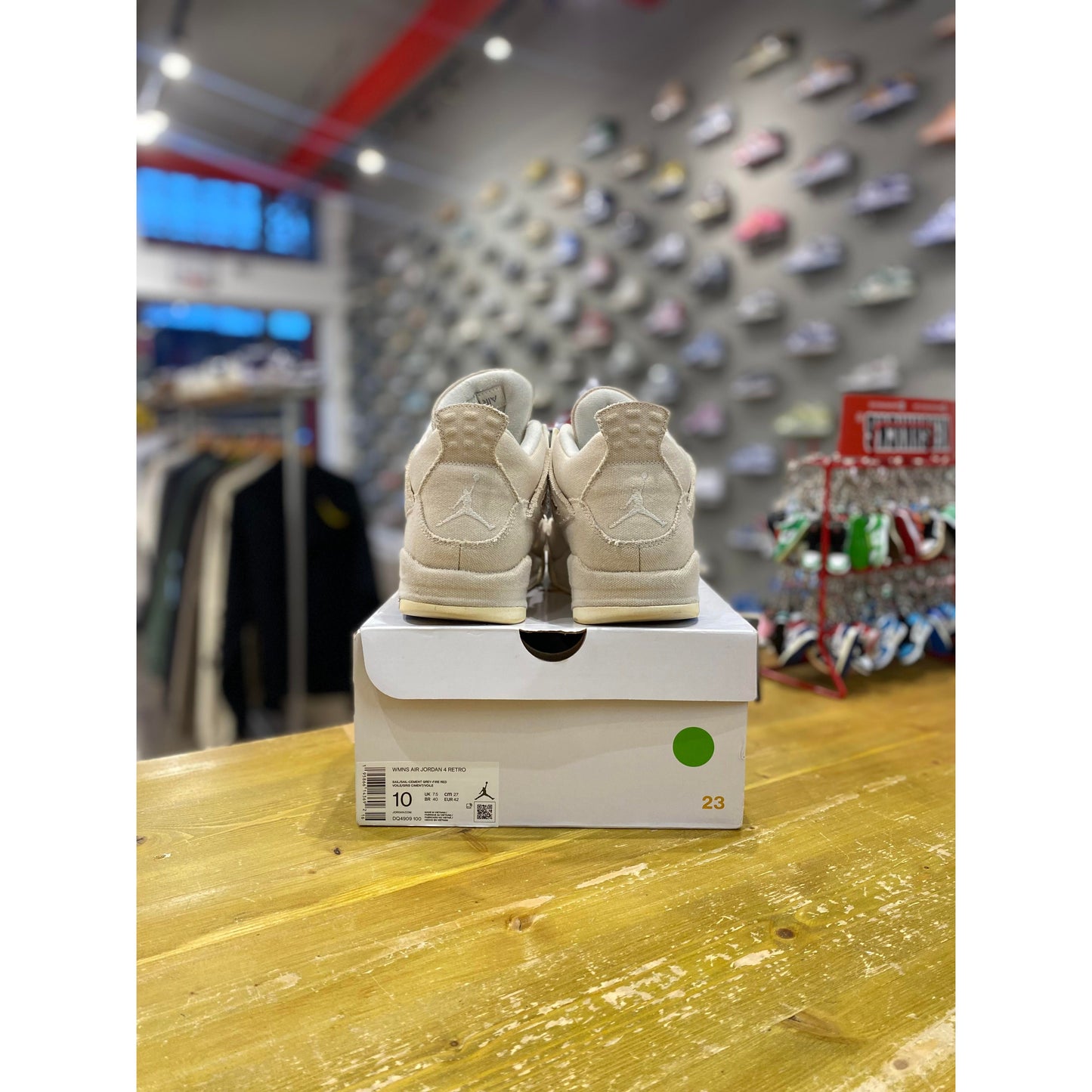 Jordan 4 Retro Blank Canvas [W]  UK 7.5