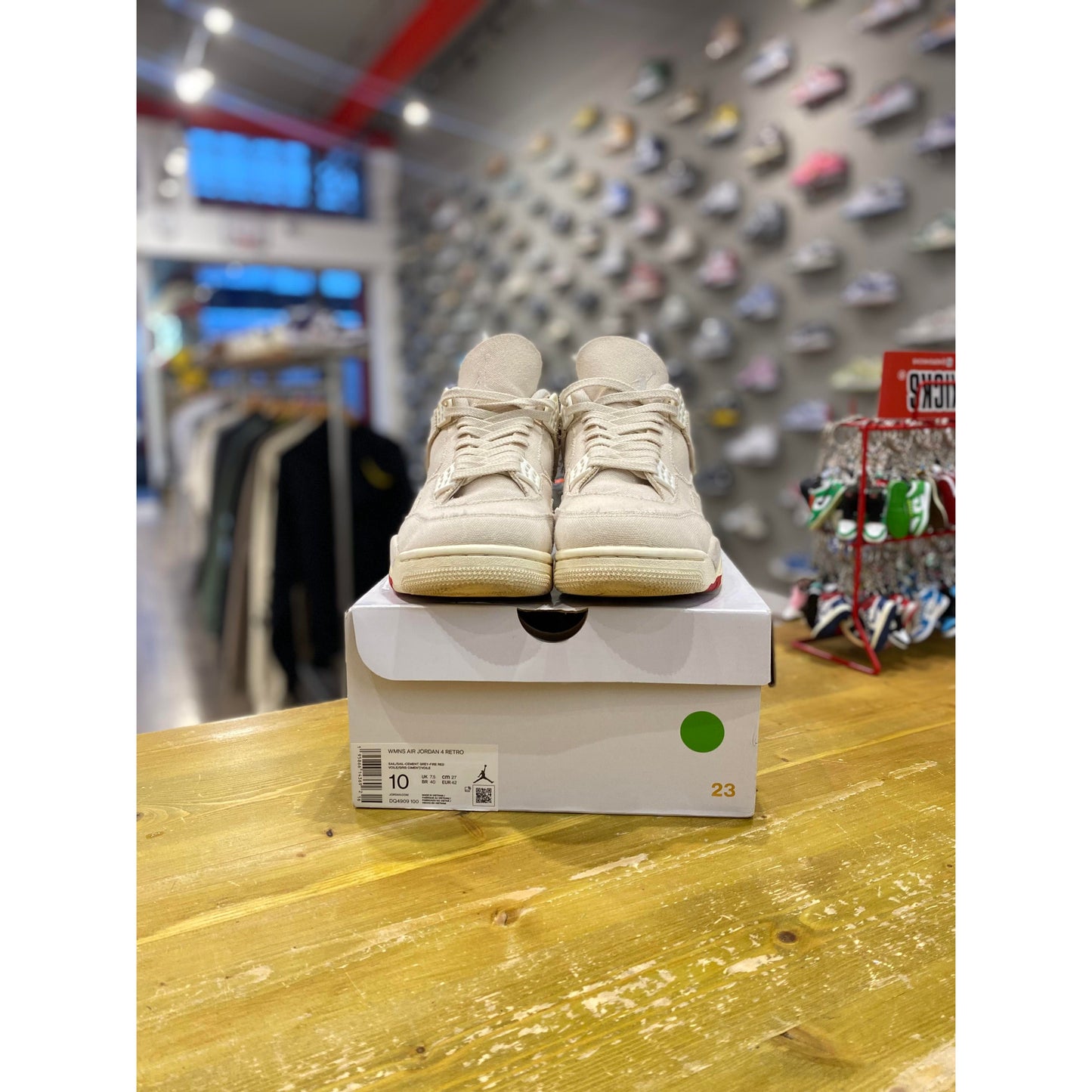 Jordan 4 Retro Blank Canvas [W]  UK 7.5