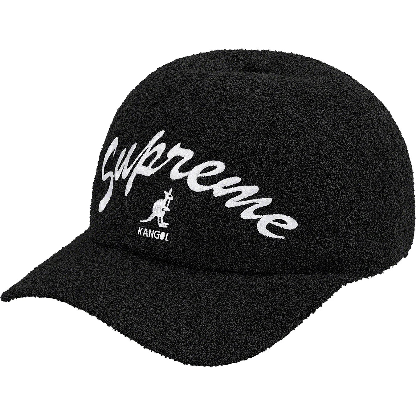 Supreme Kangol Bermuda Spacecap Black (SS21) by Supreme in Hats. Available at KershKicks for £85.00. A must-have for fans of Supreme looking to elevate their style with this Hats.