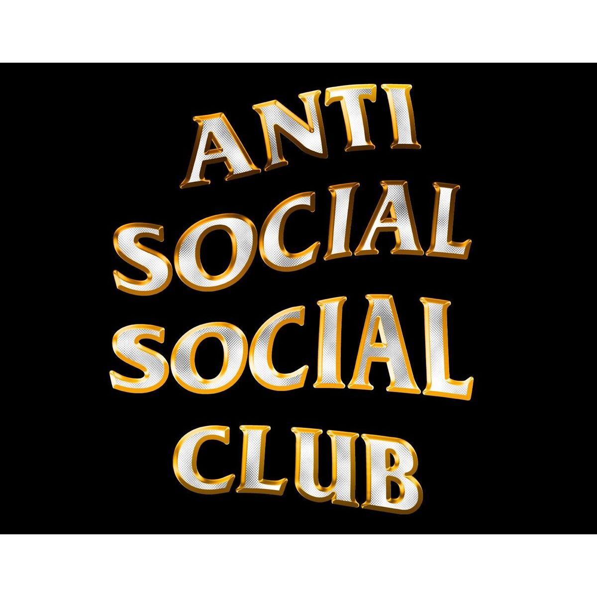 ANTI SOCIAL SOCIAL CLUB GOLDY TEE - BLACK by Anti Social Social Club from £62.00