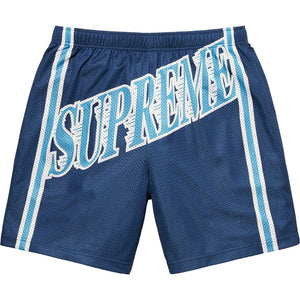 SUPREME SLAP SHOT MESH SHORT NAVY | Supreme | KershKicks