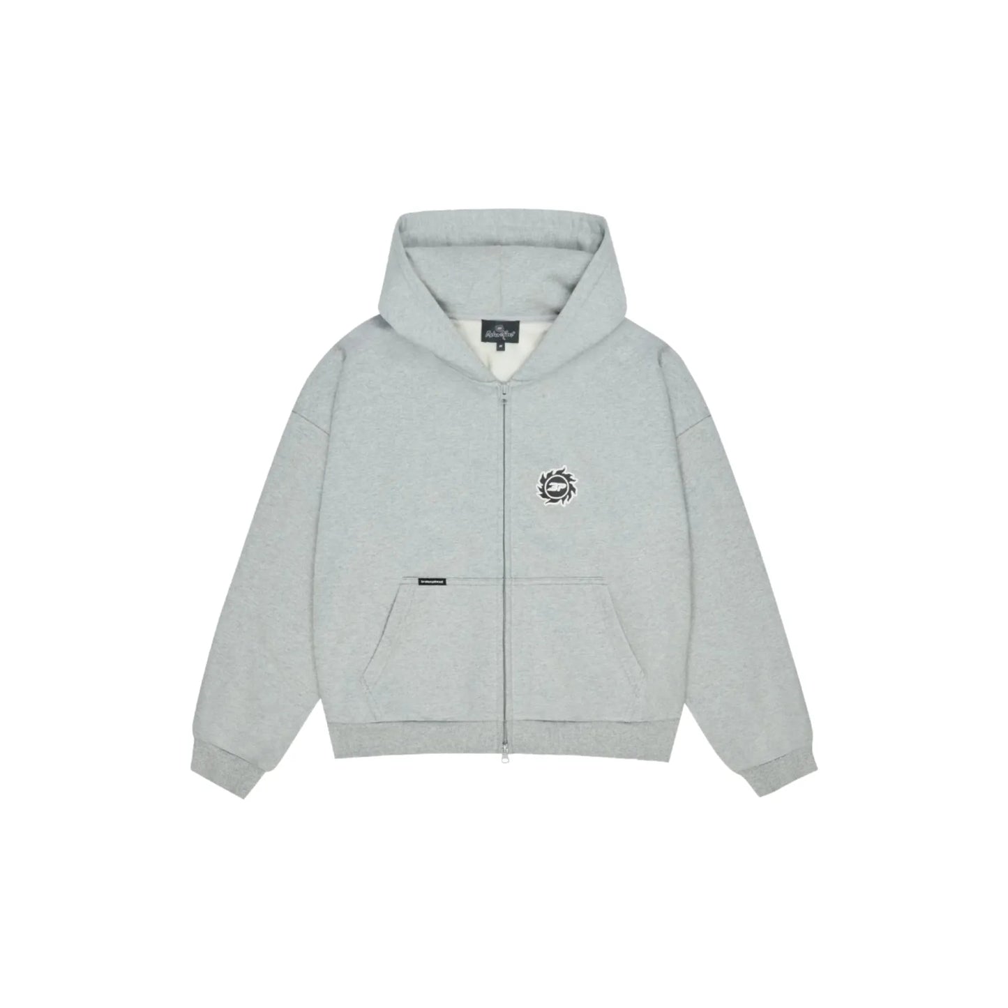 Broken Planet Market Sun Zip Up Grey