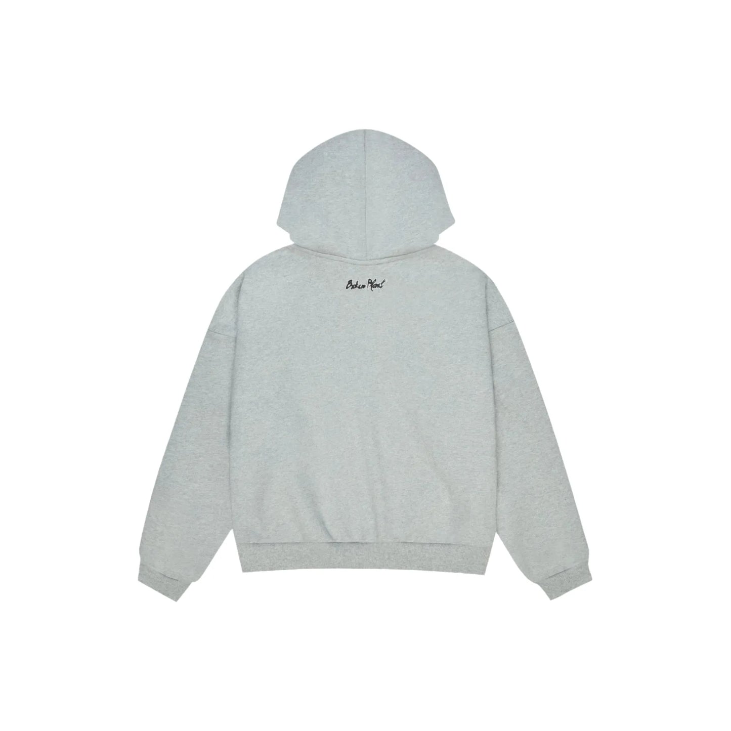 Broken Planet Market Sun Zip Up Grey