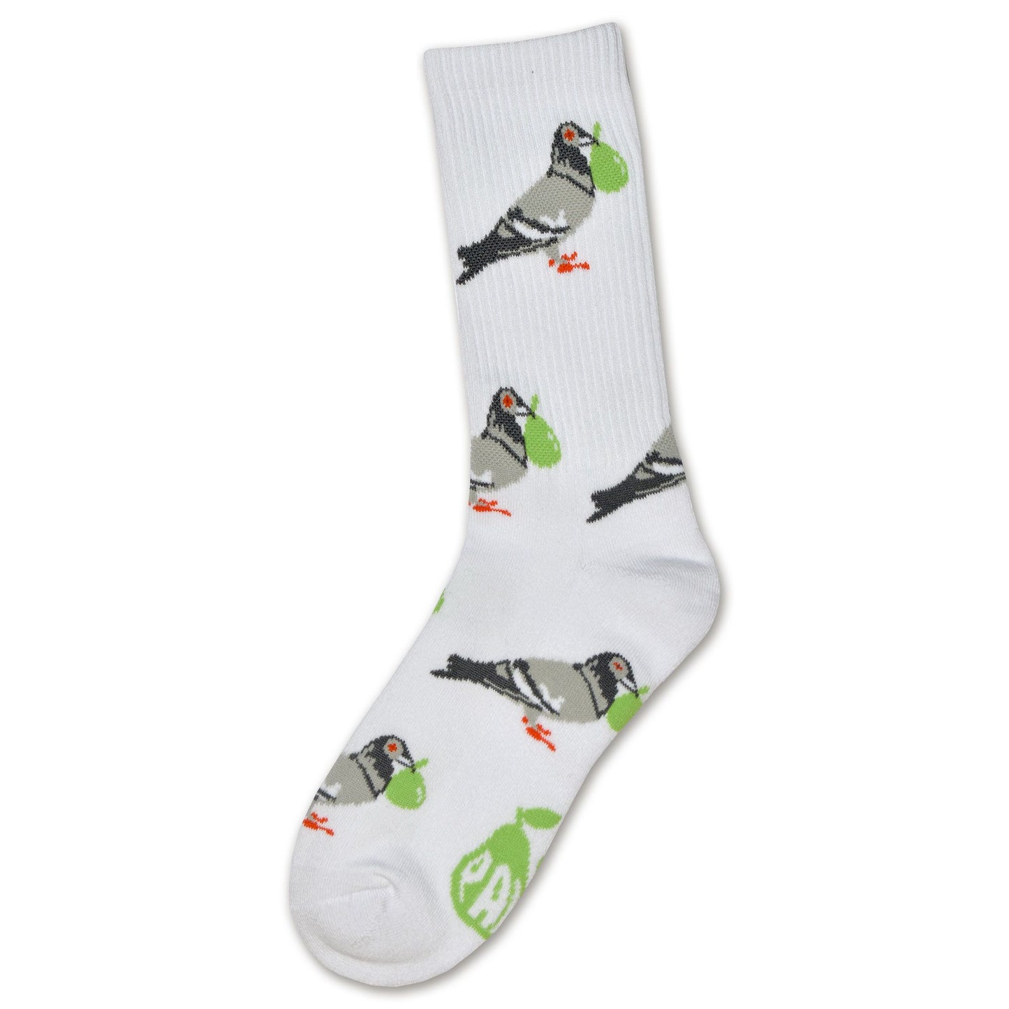 White Pigeon Socks